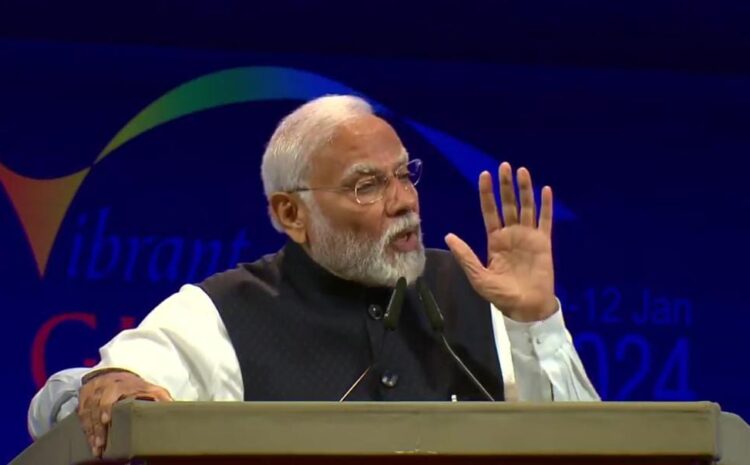  गुजरात ग्लोबल समिट में बोले PM मोदी-अगले 25 साल में भारत बनेगा सबसे विकसित देश