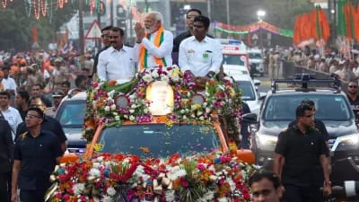  पीएम मोदी आज केरल में करेंगे रोड शो तो तमिलनाडु में रैली को करेंगे संबोधित,मिशन साउथ के तहत बीजेपी ने झोंकी अपनी पूरी ताकत