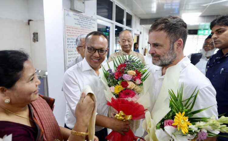 मणिपुर में प्रभावित लोगों से मुलाकात करेंगे राहुल गांधी,राहत शिविरों का भी करेंगे दौरा